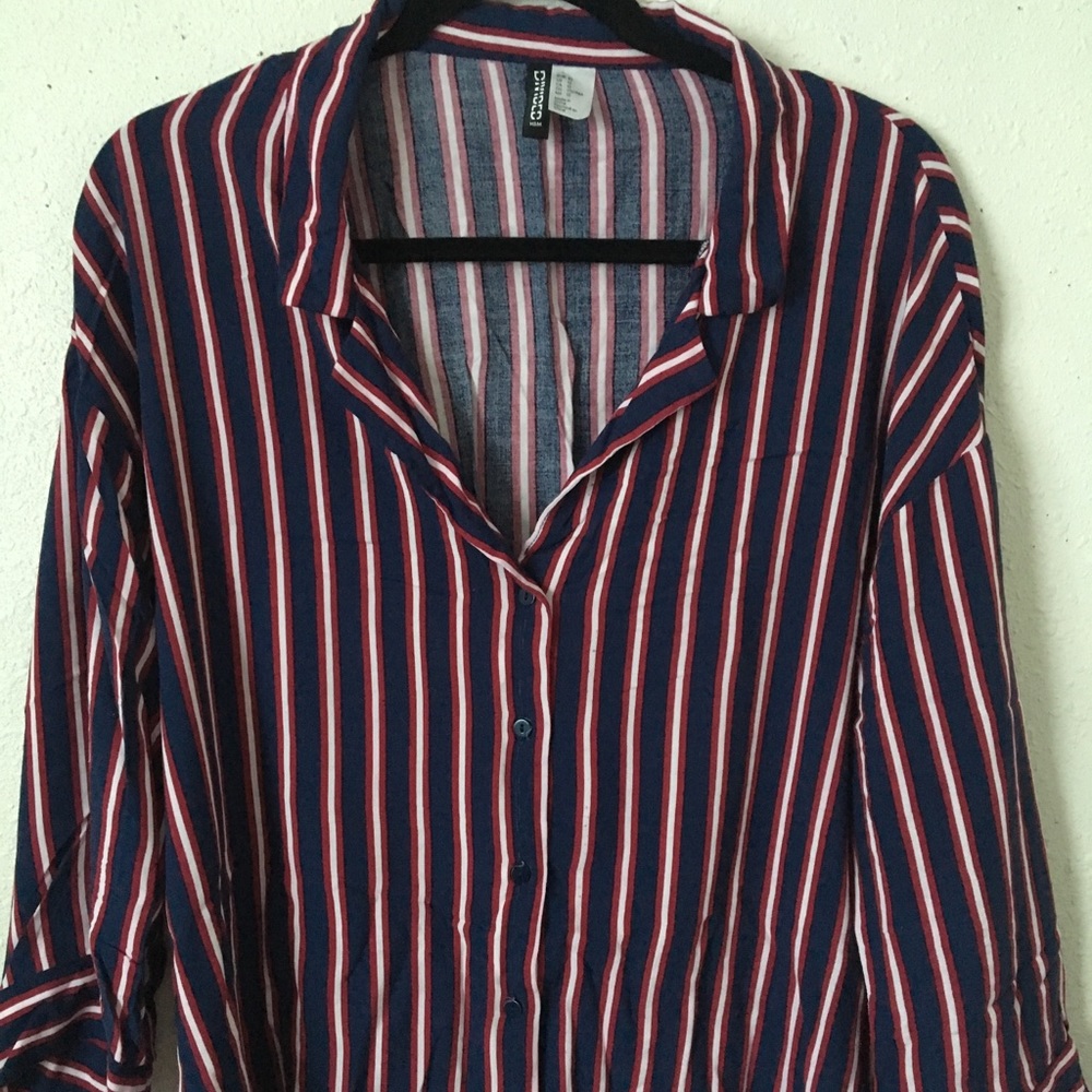 *Brand New* striped blouse